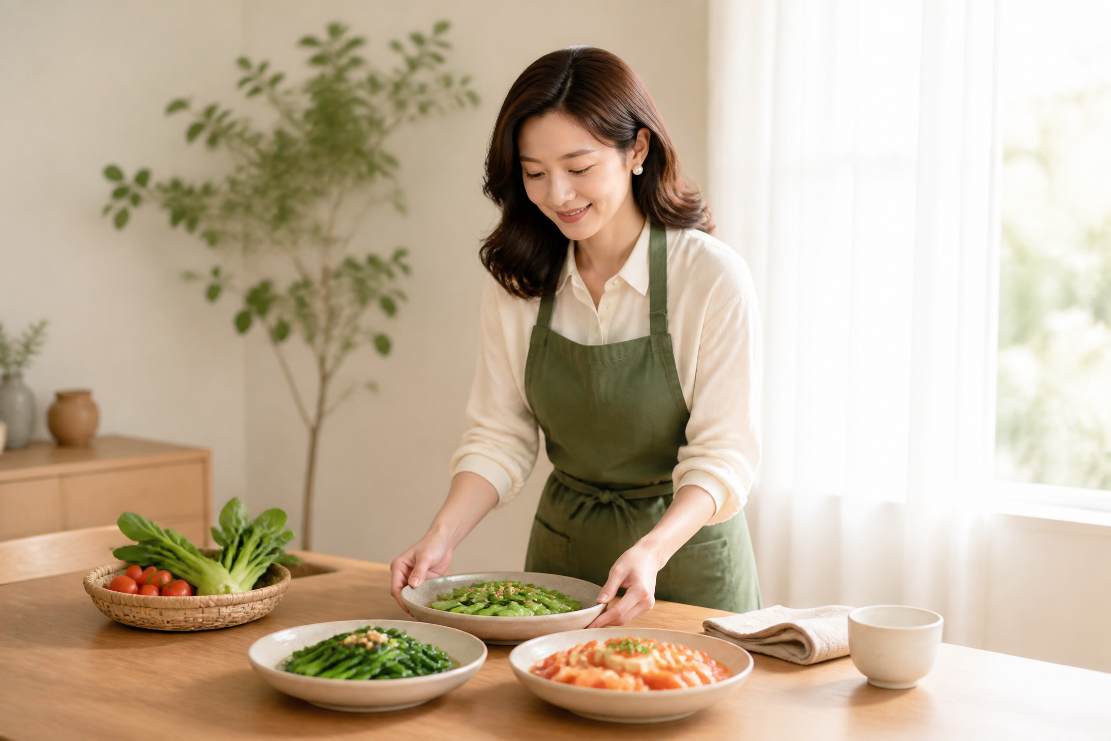 苏禾人物与智慧营养师场景